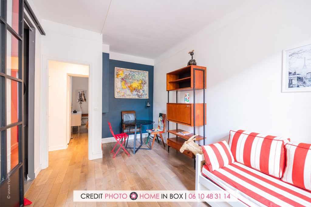 Shooting Photo Immobilier par Home in Box : Reportage en Ile de France | Shooting de la Semaine d'un petit appartement fonctionnel à Paris